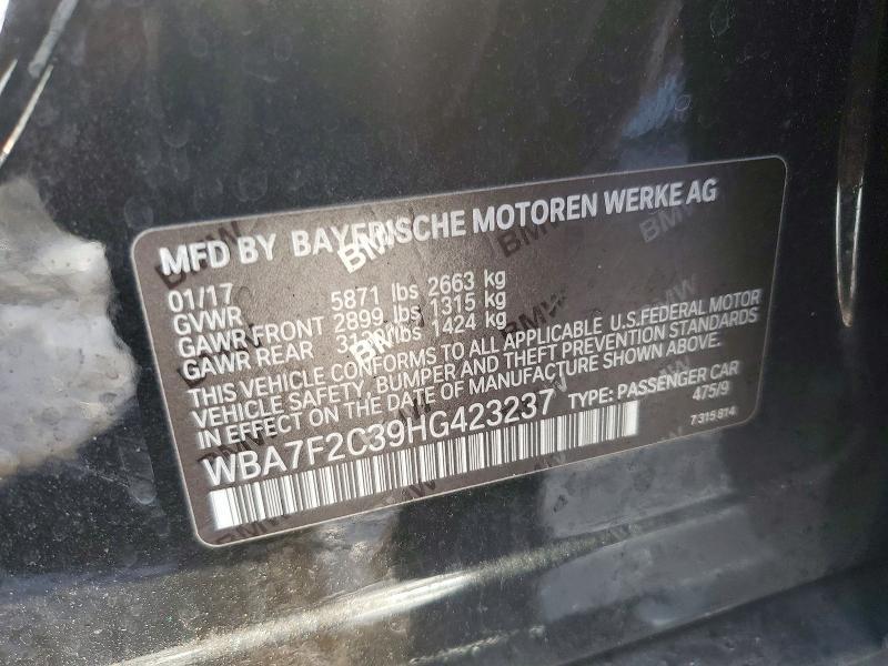 2017 BMW 750 xi