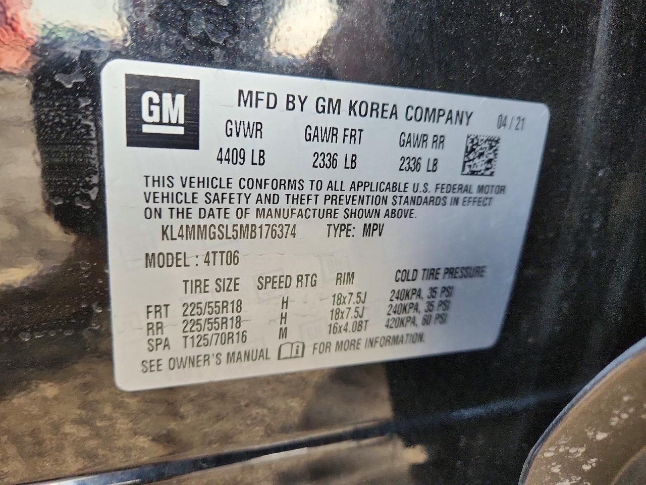 2021 Buick Encore gx Essence