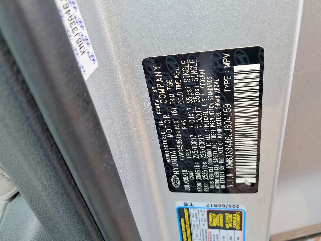 2018 Hyundai Tucson sel