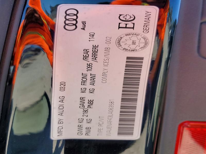 2020 Audi A4 Premium Plus