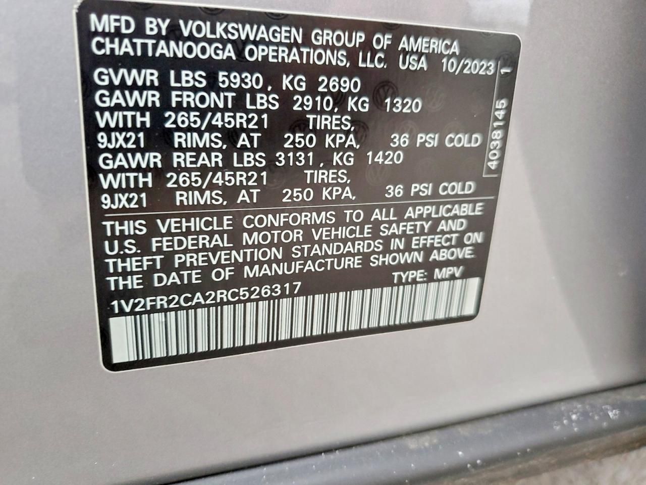 2024 Volkswagen Atlas sel Premium R-line