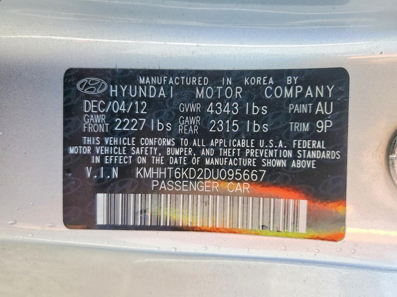 2013 Hyundai Genesis Coupe 2.0t