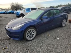 Tesla salvage cars for sale: 2022 Tesla Model 3
