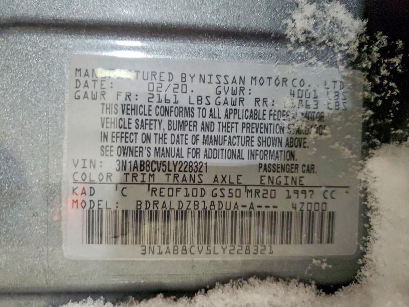 2020 Nissan Sentra sv