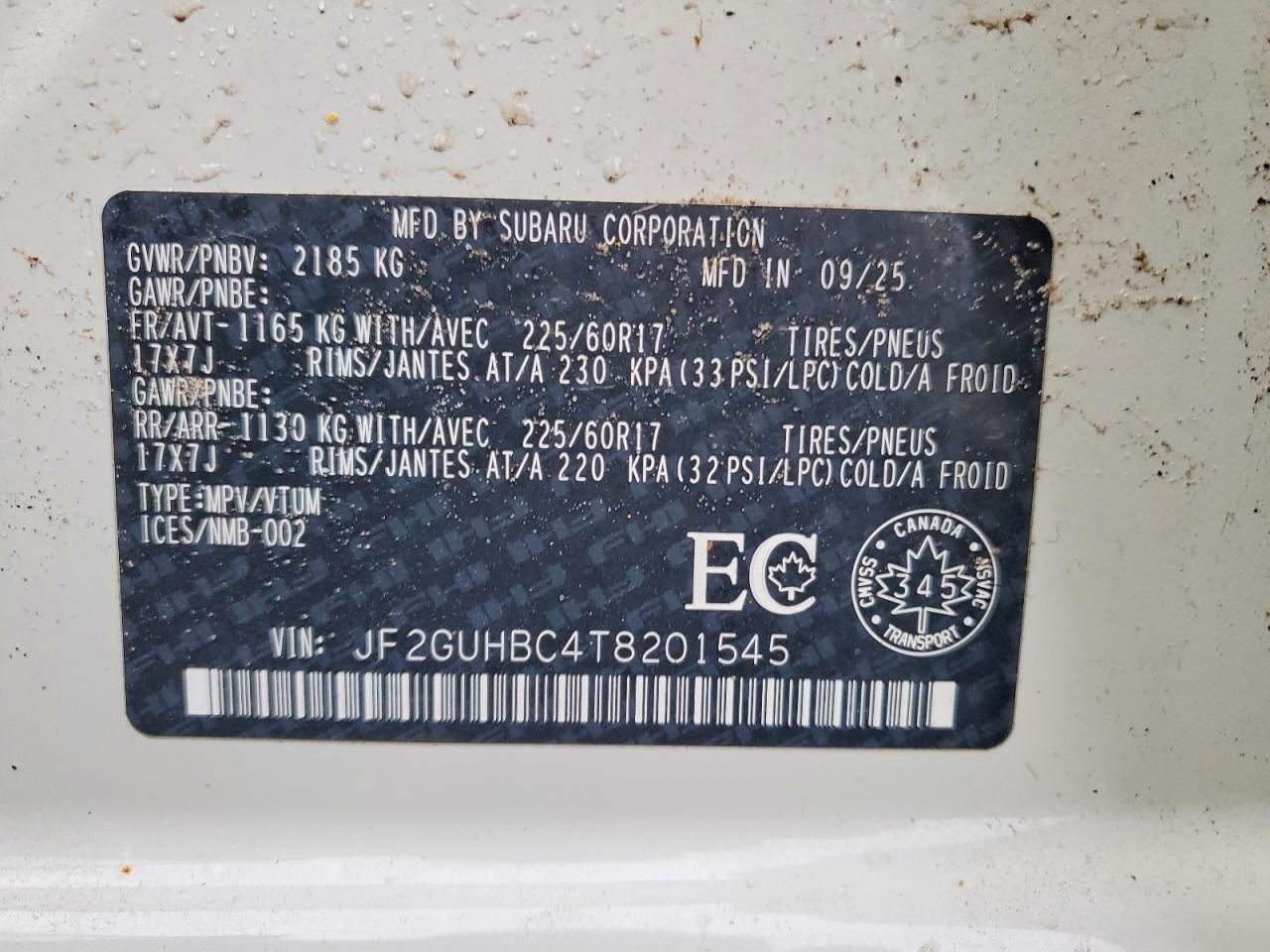 2026 Subaru Crosstrek