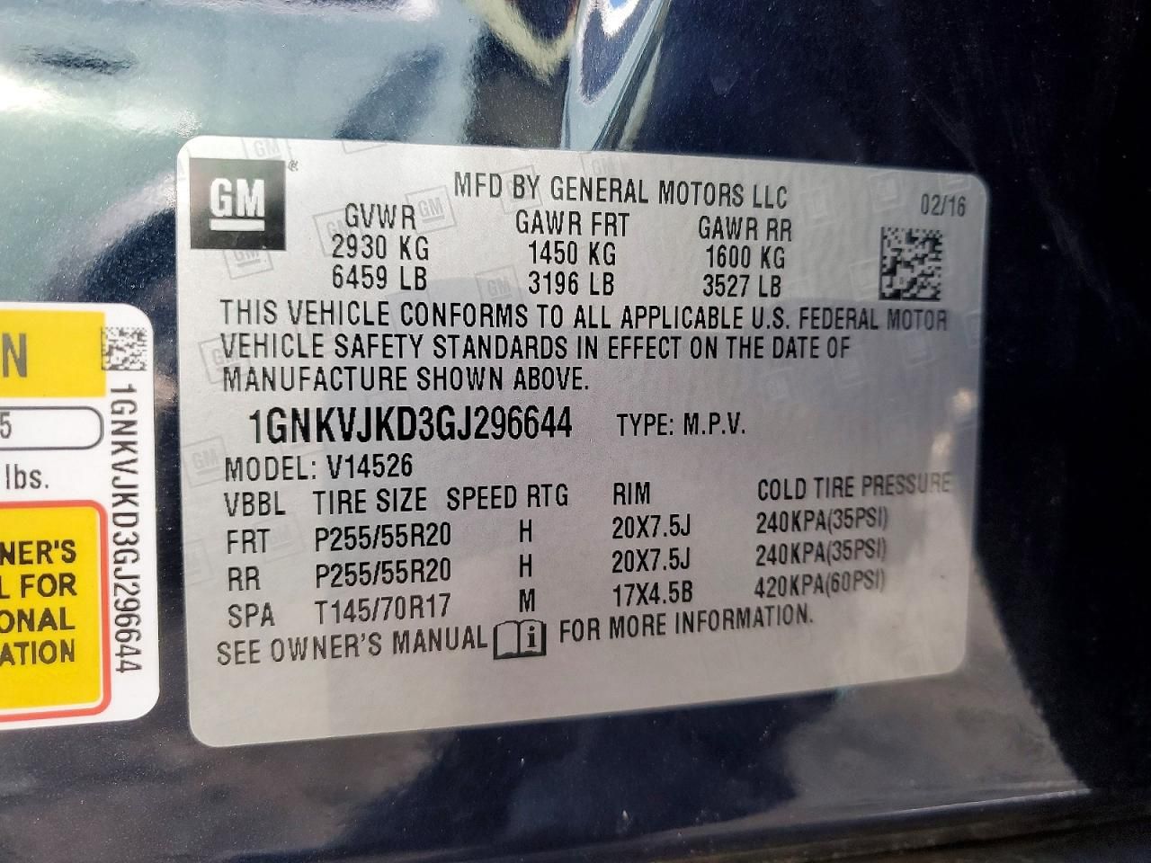 2016 Chevrolet Traverse ltz