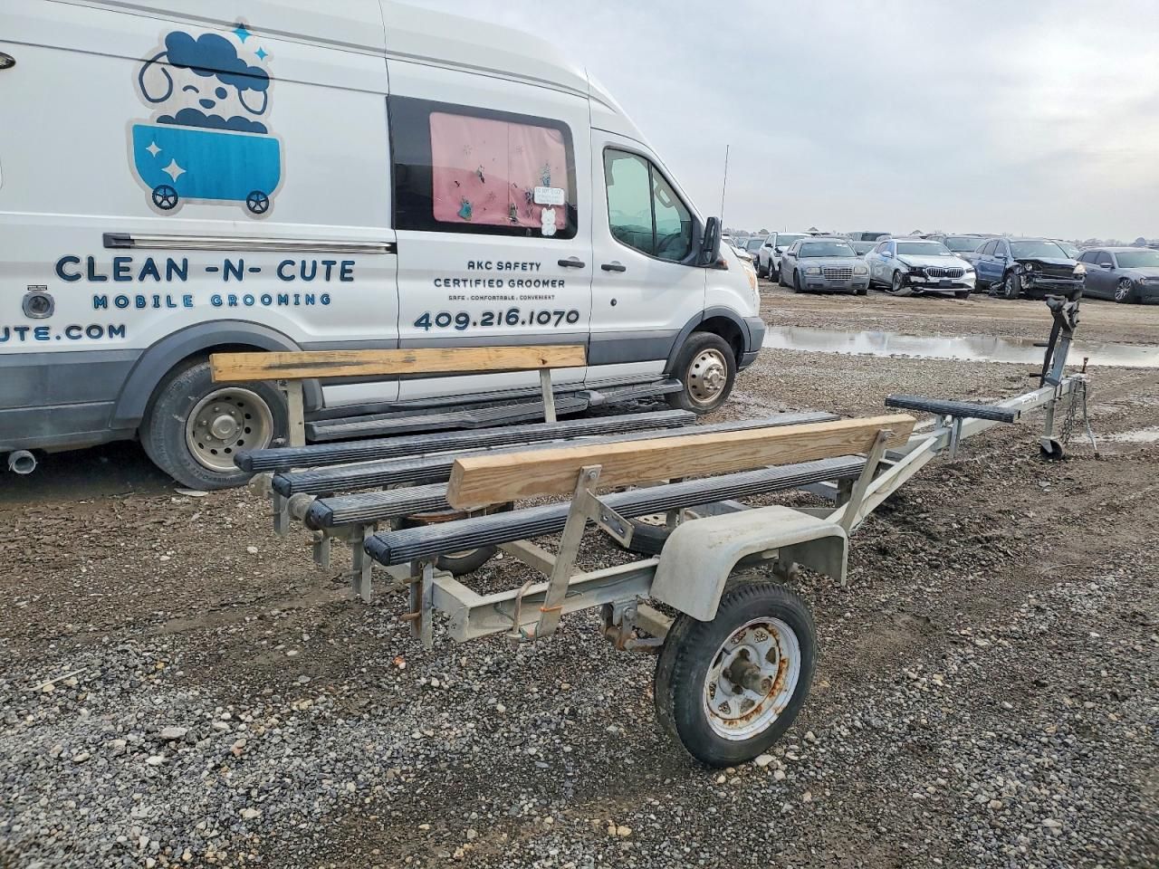 1996 Mcclain Boat Trailer