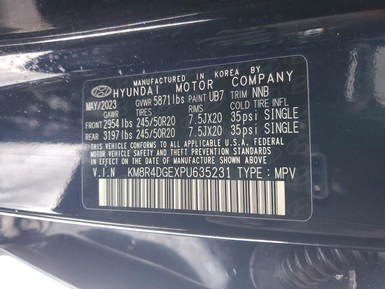 2023 Hyundai Palisade sel Premium