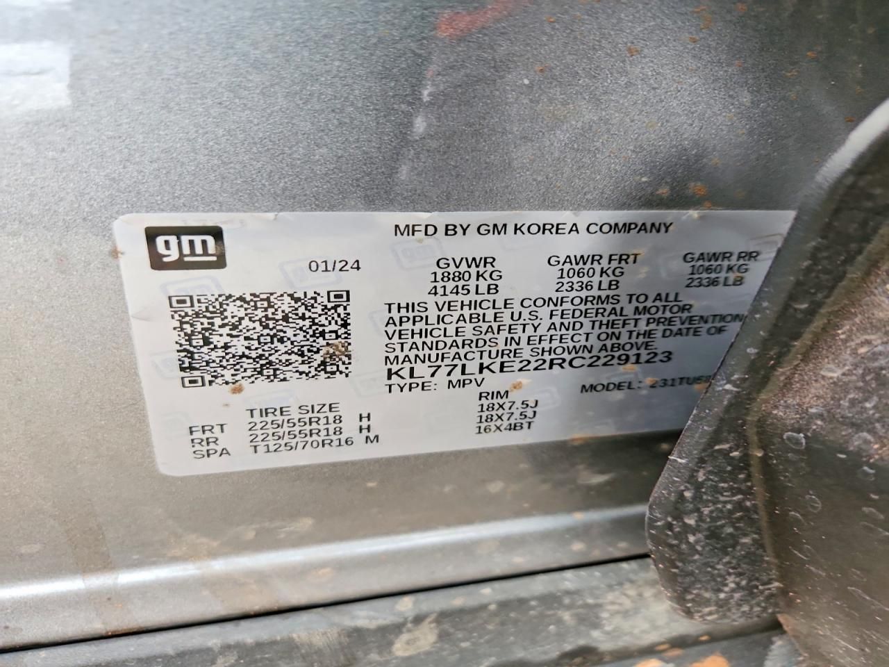 2024 Chevrolet Trax Active