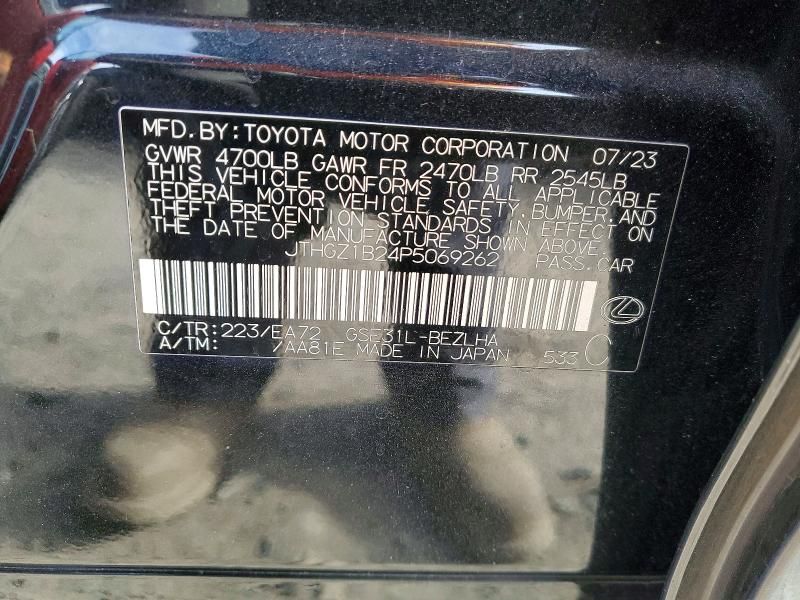 2023 Lexus Is 350 f Sport Design