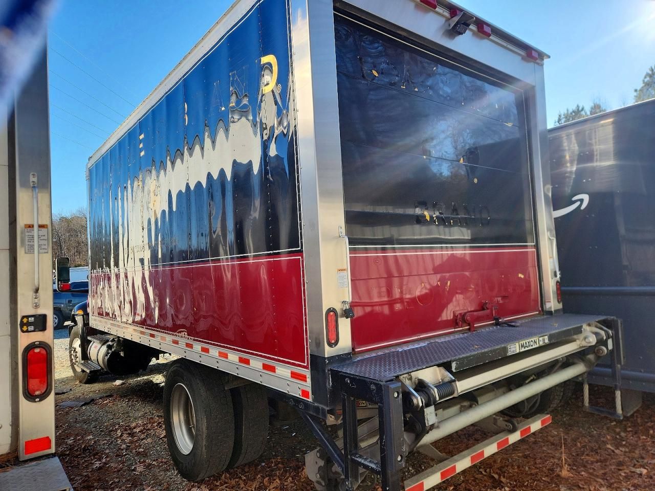 2021 International Mv607 Refrigerated box Truck