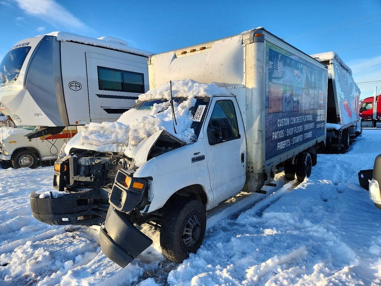 2008 Ford E350 BOX Truck