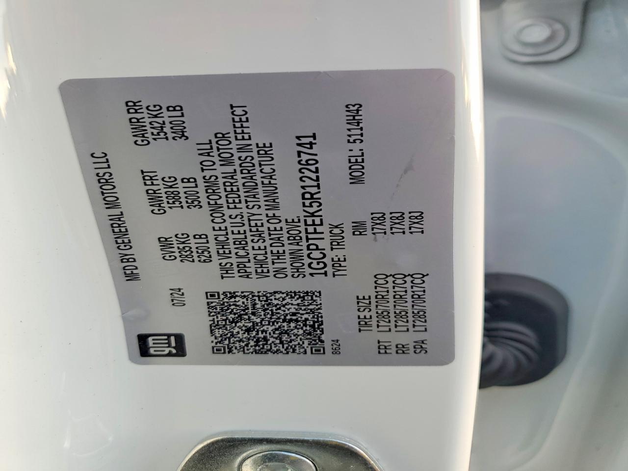 2024 Chevrolet Colorado ZR2