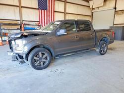 Ford salvage cars for sale: 2016 Ford F150 Supercrew