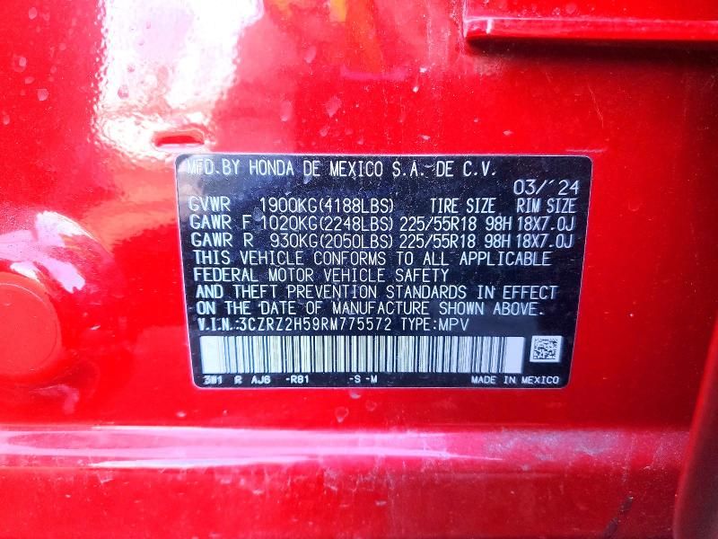 2024 Honda Hr-v Sport