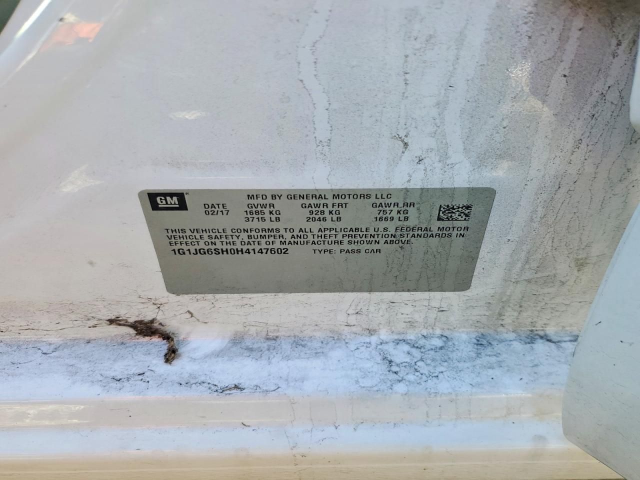 2017 Chevrolet Sonic