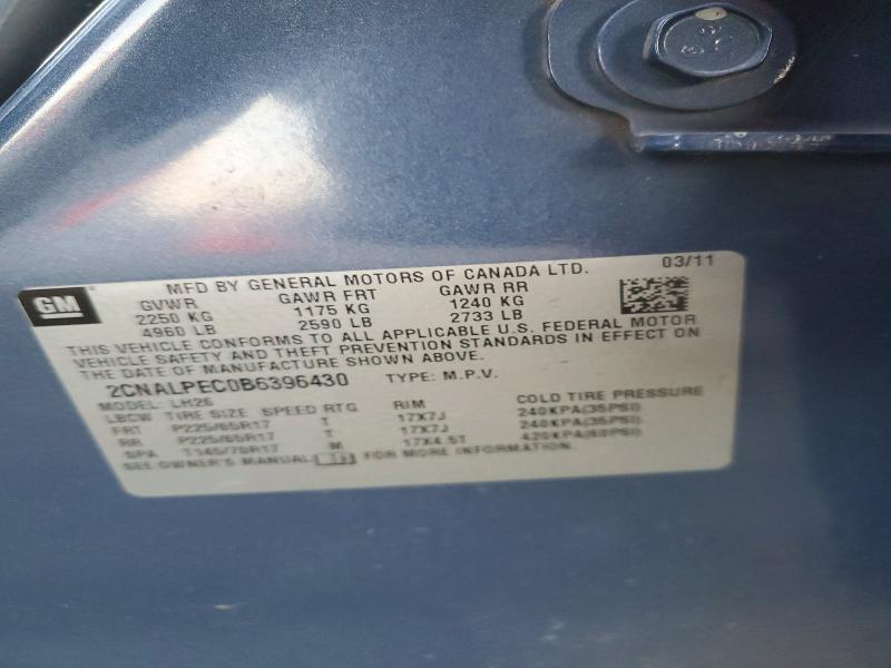 2011 Chevrolet Equinox lt