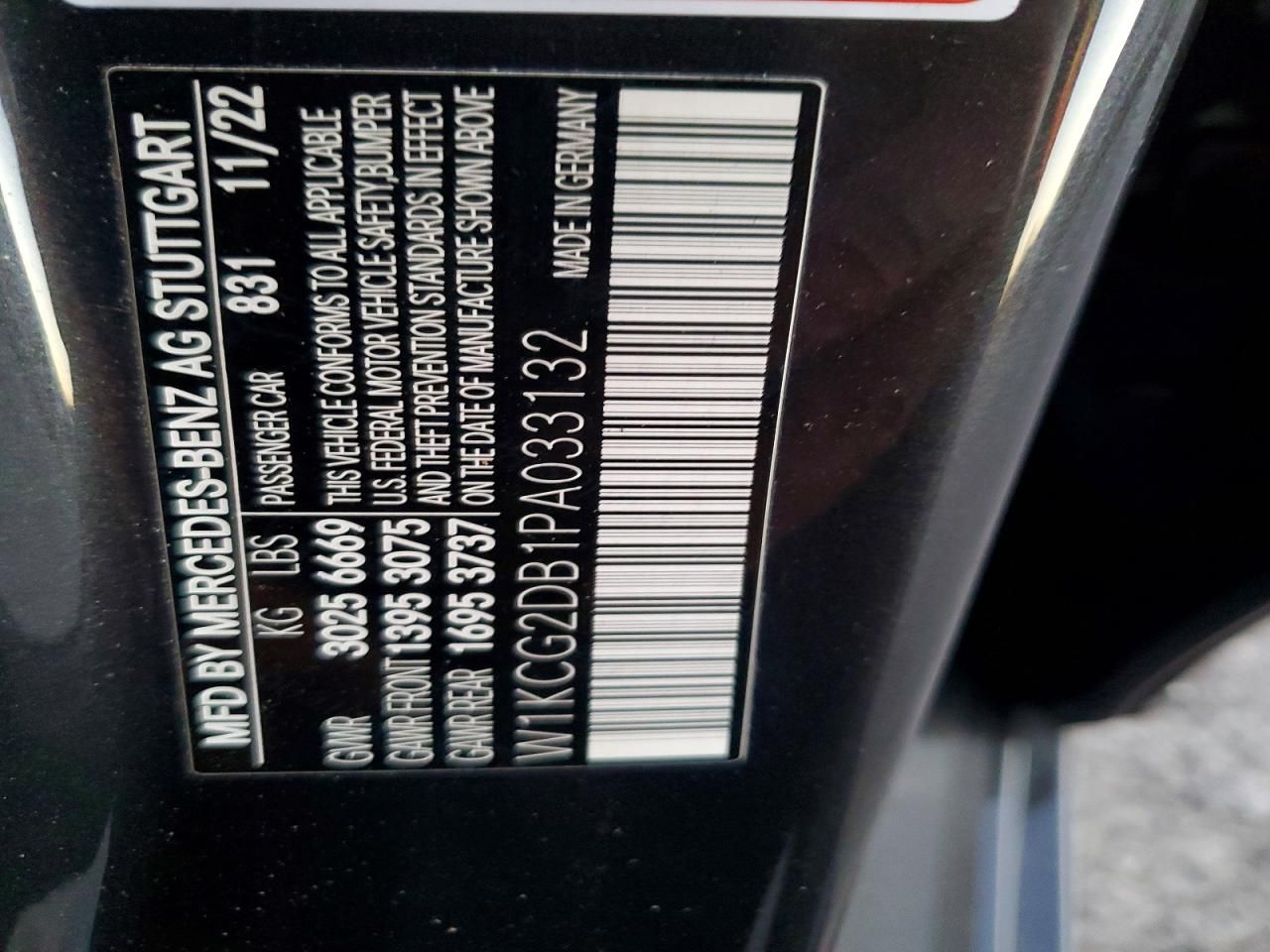 2023 Mercedes-Benz Eqs Sedan 450+