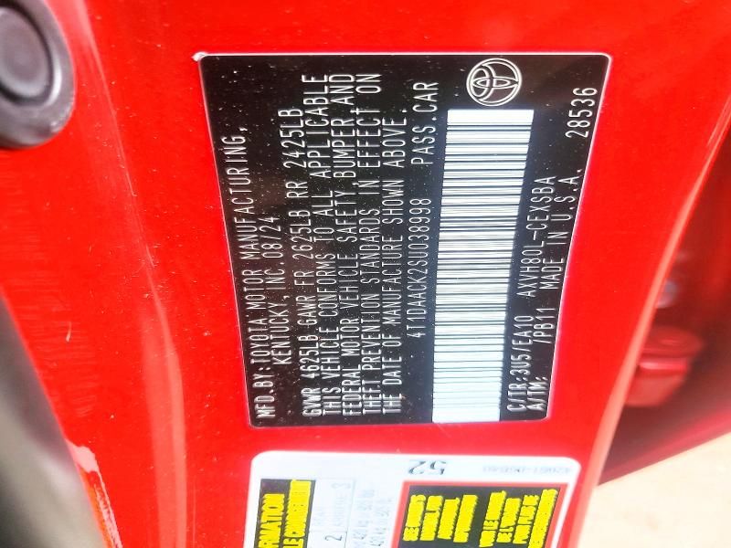 2025 Toyota Camry xse