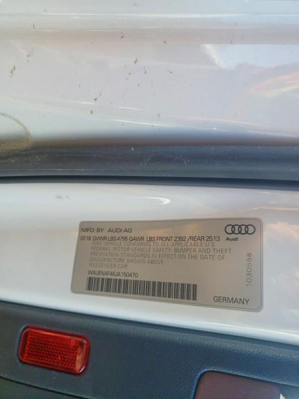 2018 Audi A4 Premium Plus