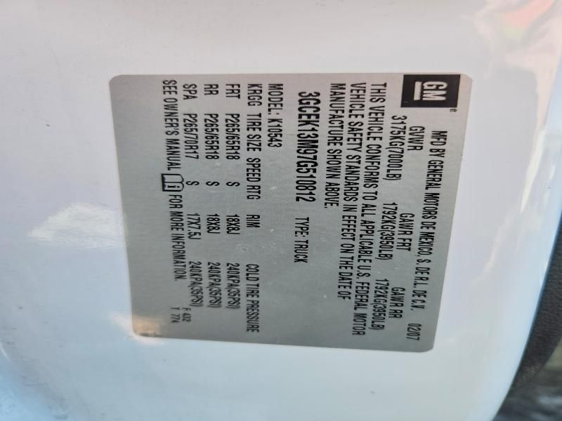 2007 Chevrolet Silverado K1500 Crew cab