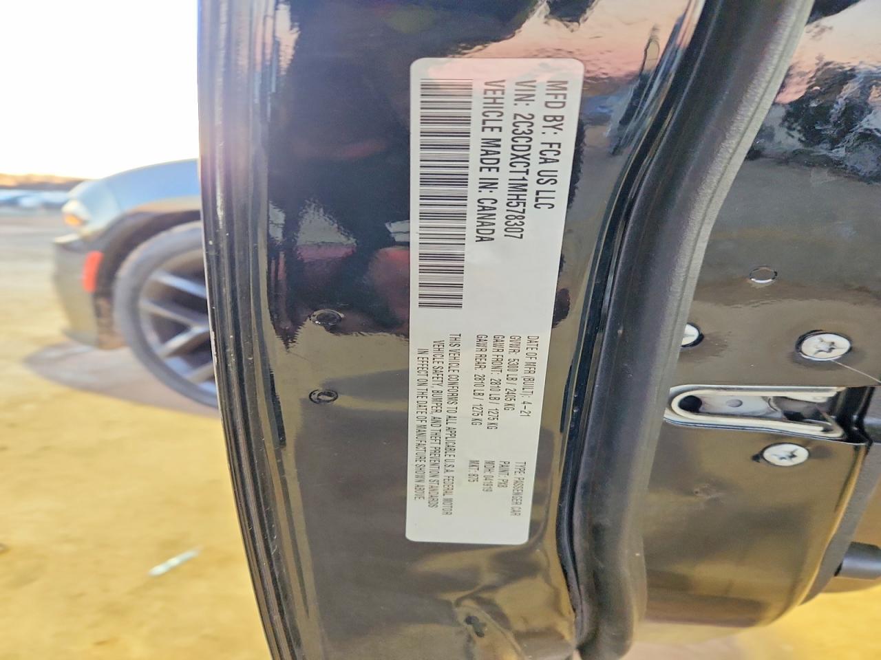 2021 Dodge Charger r
