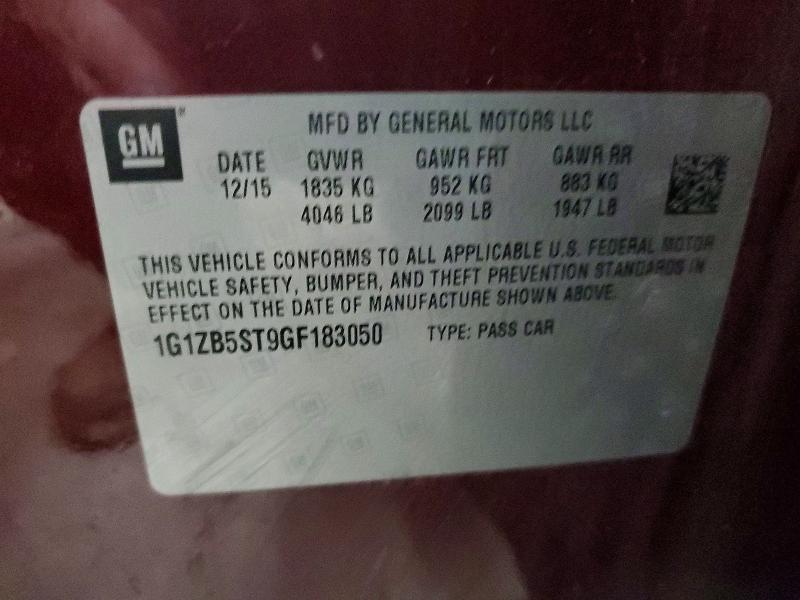 2016 Chevrolet Malibu ls