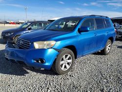 Salvage cars for sale from Copart Brighton, CO: 2009 Toyota Highlander
