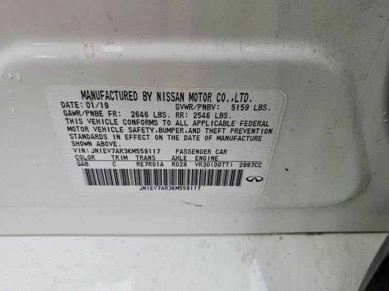 2019 Infiniti Q50 Luxe