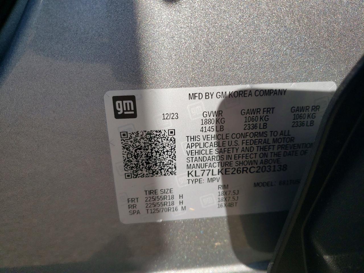 2024 Chevrolet Trax Active