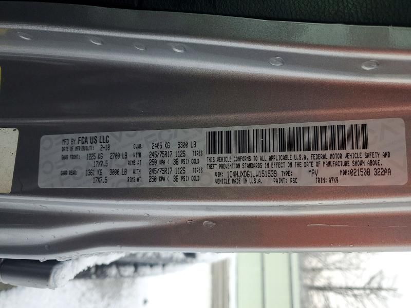 2018 Jeep Wrangler Unlimited Sport