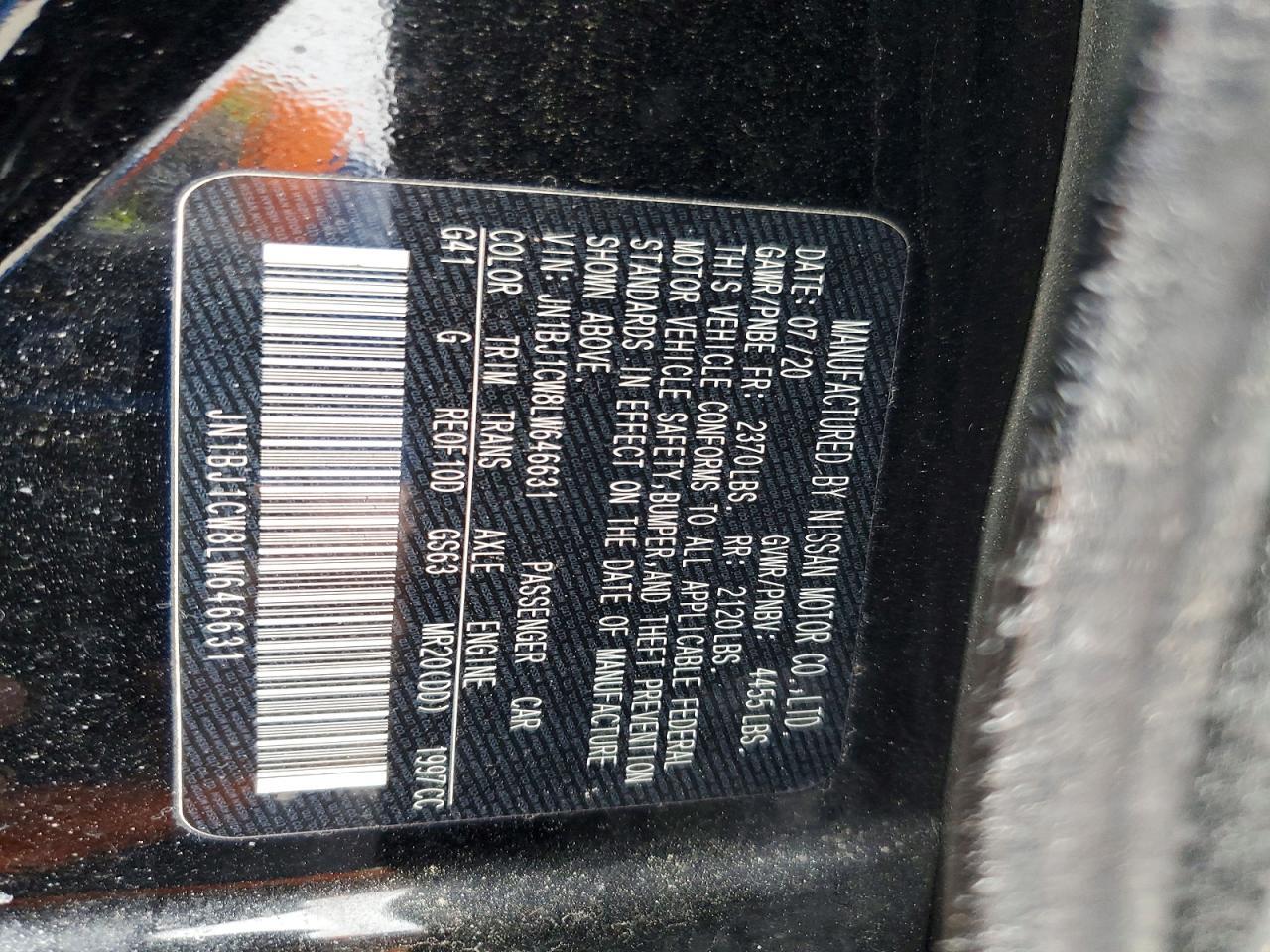 2020 Nissan Rogue Sport s