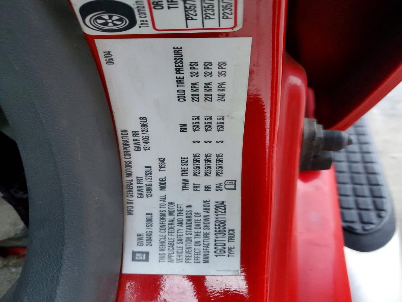 2005 Chevrolet Colorado