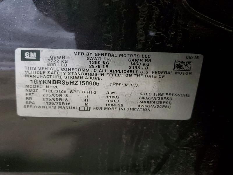 2017 Cadillac XT5 Luxury