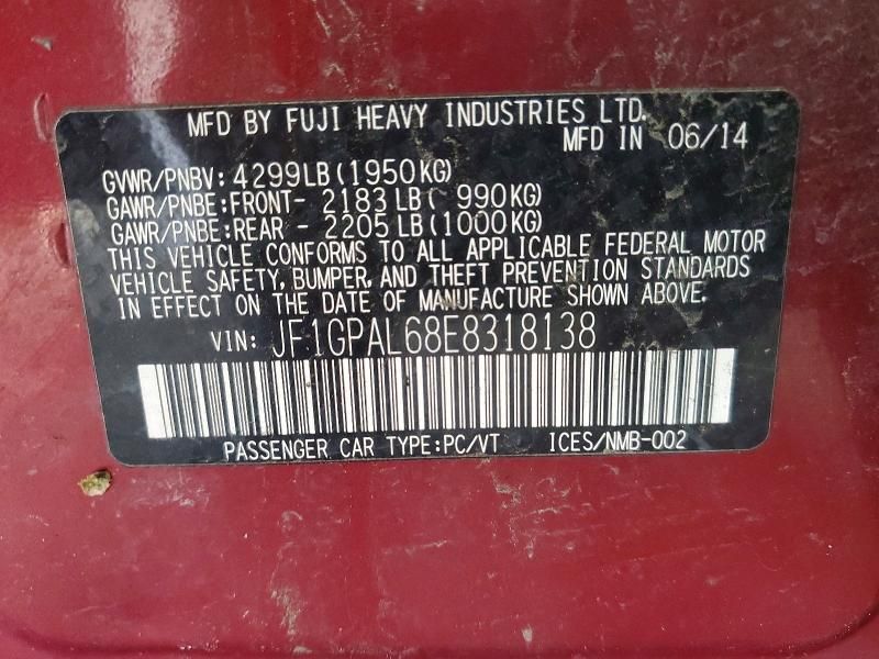 2014 Subaru Impreza Sport Premium