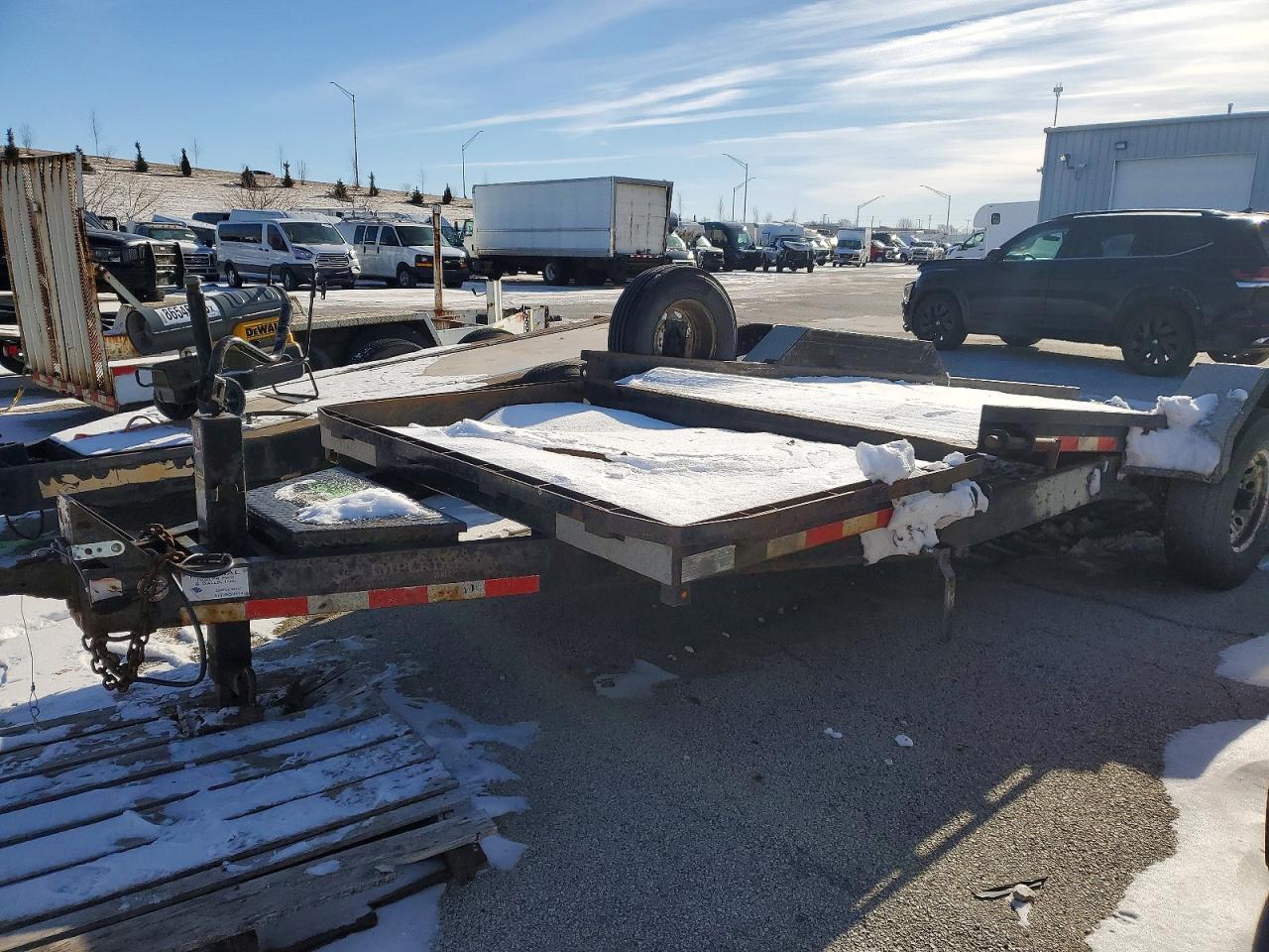 2018 Imperial Tilt Deck Equipment Trailer