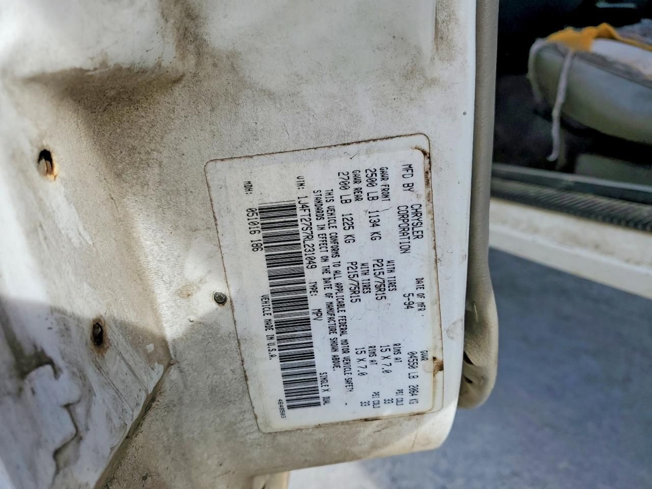 1994 Jeep Cherokee se