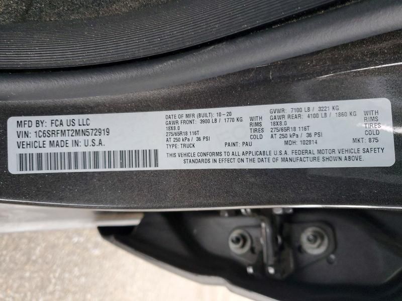 2021 Dodge Ram 1500 big Horn/lone Star