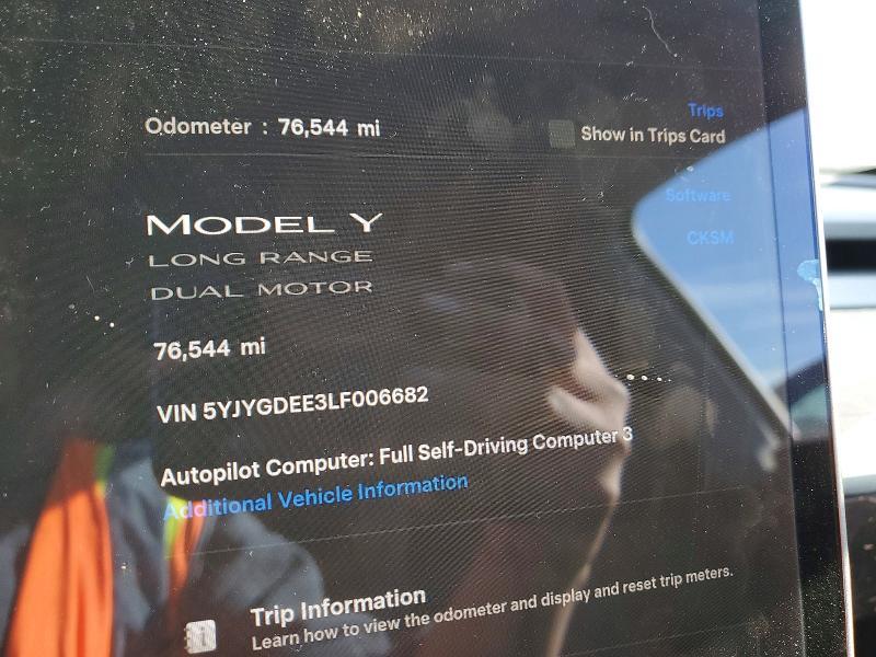 2020 Tesla Model y