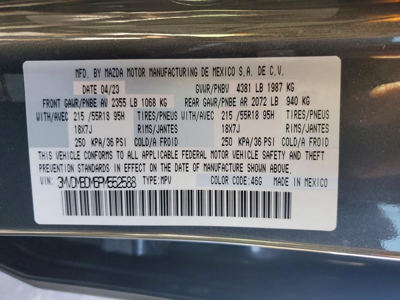 2023 Mazda Cx-30 Premium