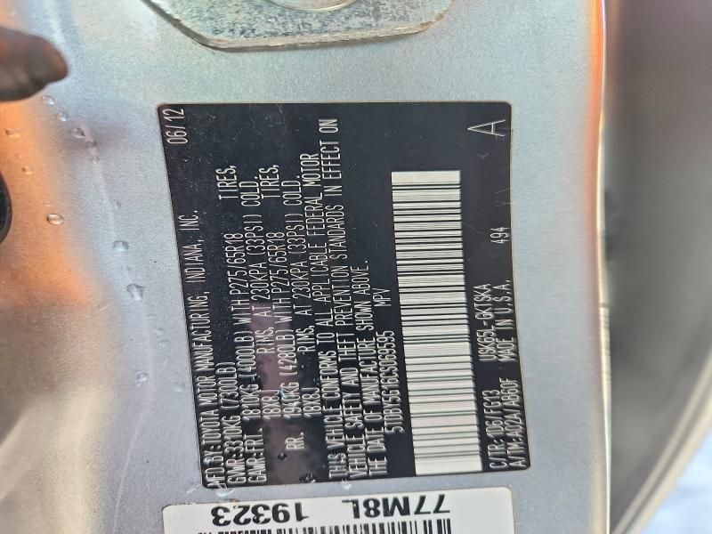 2012 Toyota Sequoia SR5