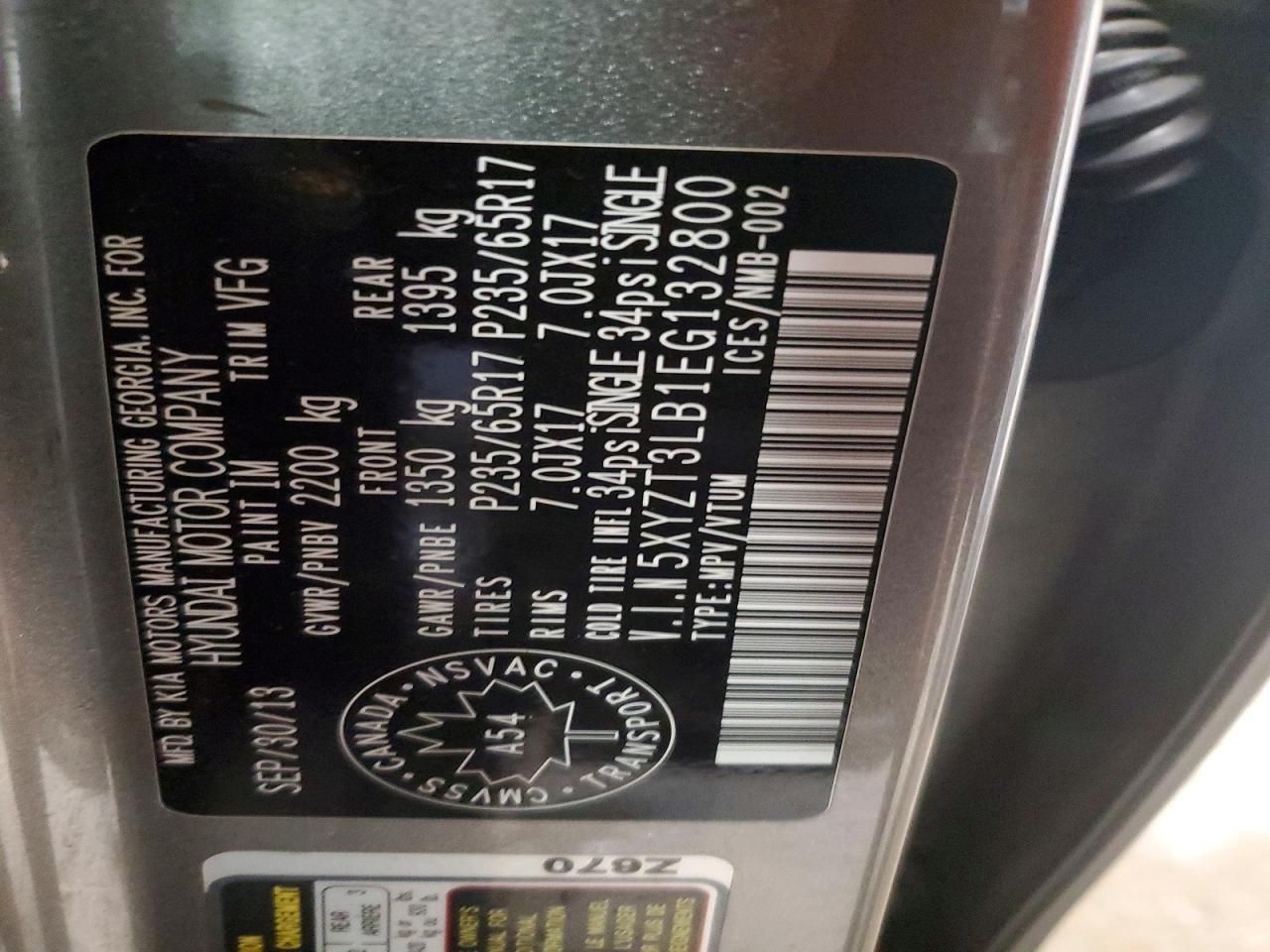 2014 Hyundai Santa fe Sport