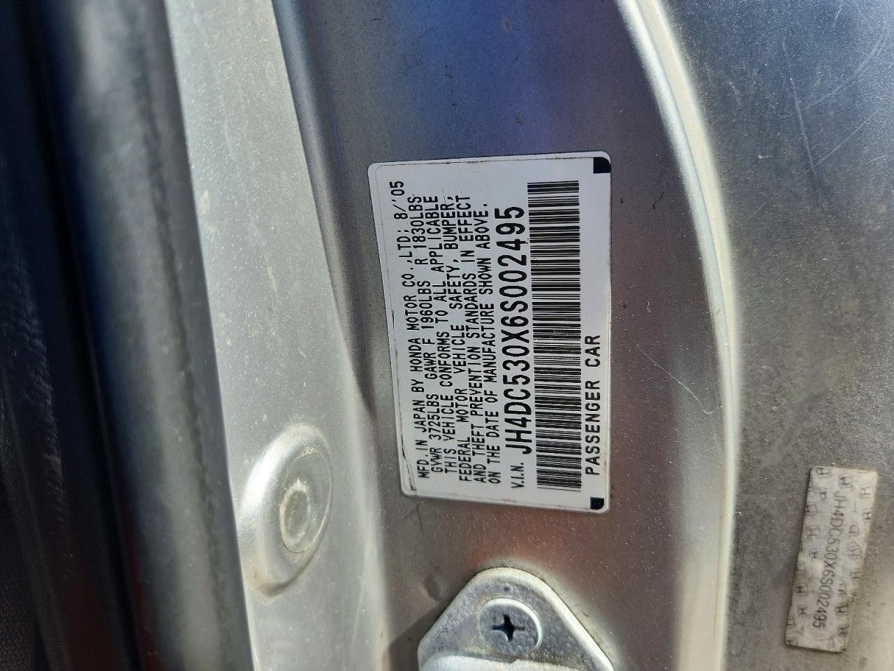 2006 Acura Rsx Type-s