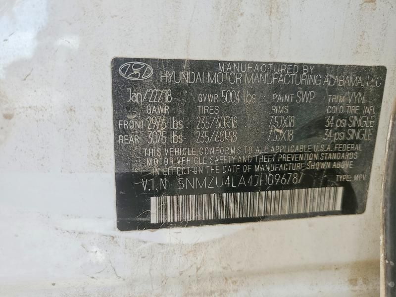 2018 Hyundai Santa fe Sport