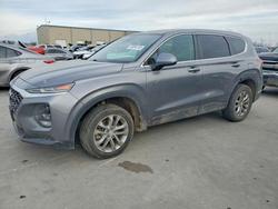 Hyundai salvage cars for sale: 2019 Hyundai Santa fe se