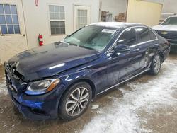 Mercedes-Benz C-class salvage cars for sale: 2018 Mercedes-Benz C 300 4matic