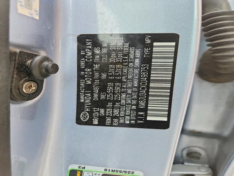 2012 Hyundai Tucson gls