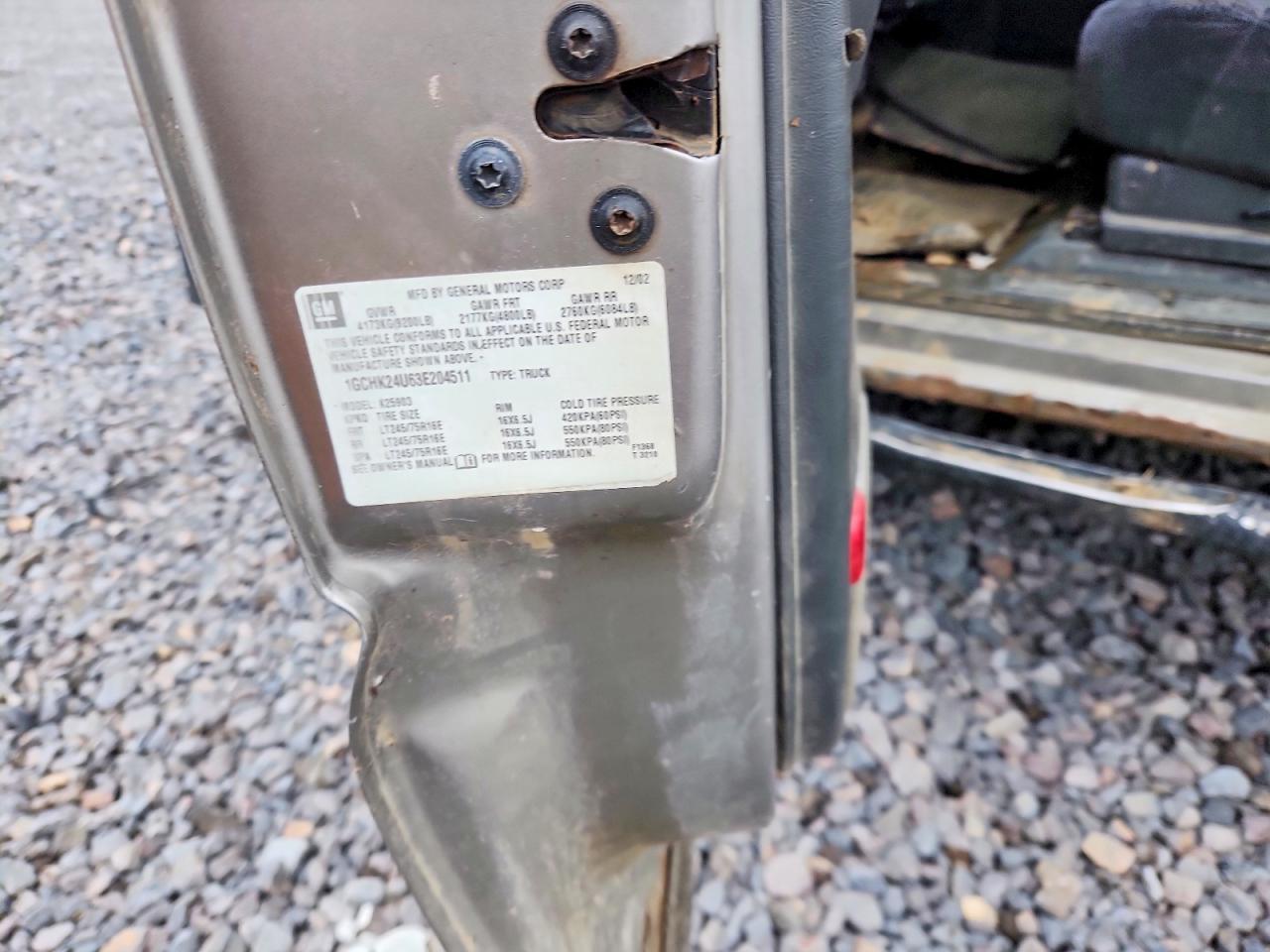 2003 Chevrolet Silverado K2500 Heavy Duty