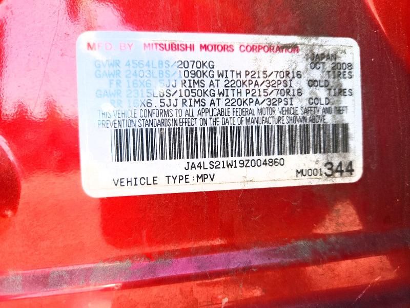 2009 Mitsubishi Outlander es