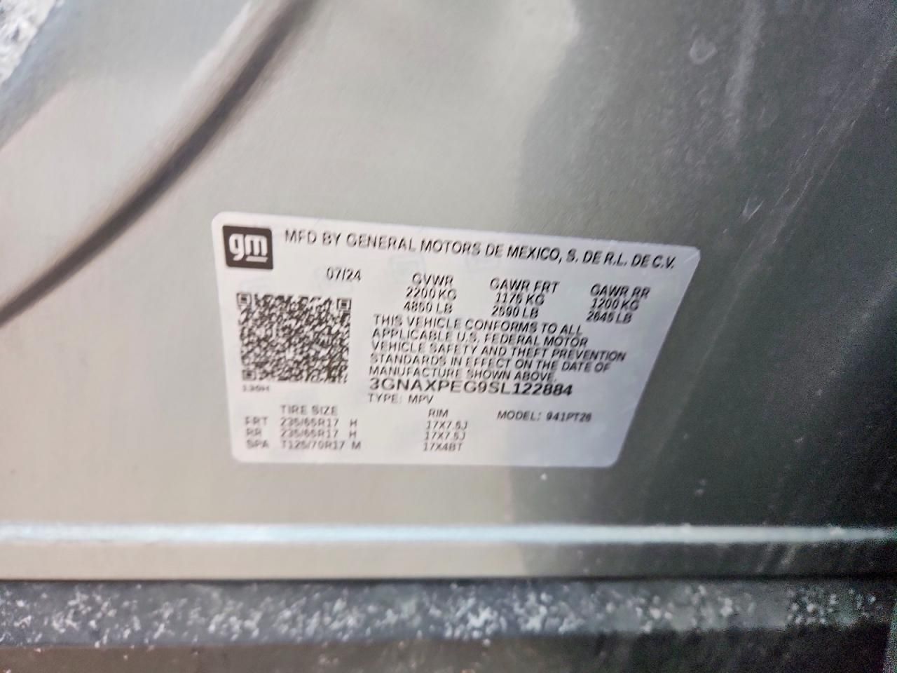 2025 Chevrolet Equinox lt